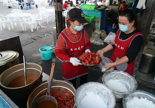 江苏金湖 小龙虾成熟季 红了餐桌热了经济