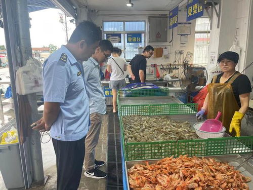 高新区开展水产品质量安全抽检工作